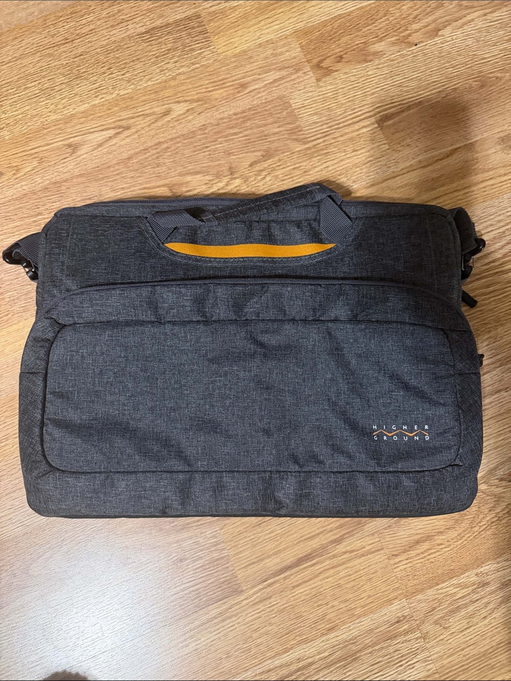Dark Gray Laptop Messenger Bag